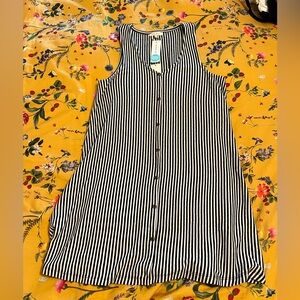 Stitch Fix Z Supply Black and White Striped Dress